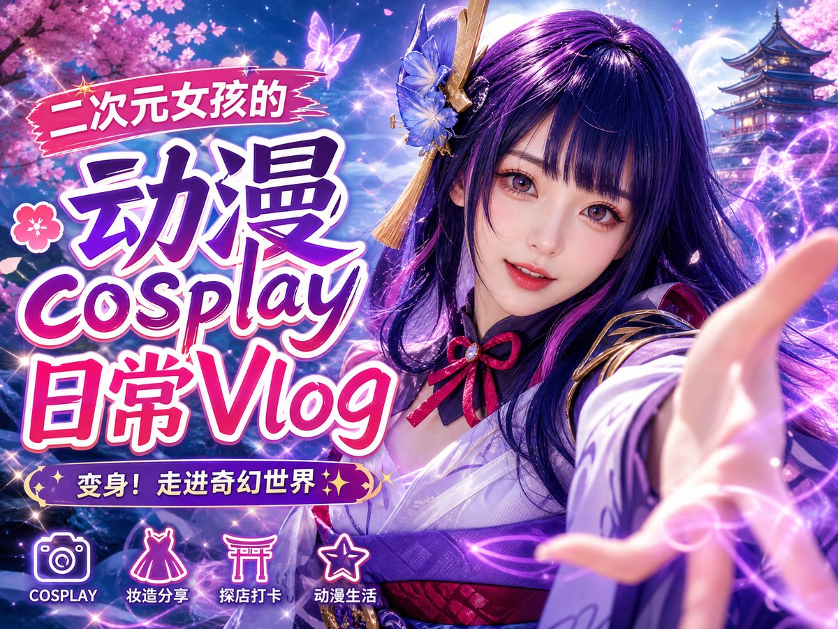 小蓝导航动漫cosplay视频演示